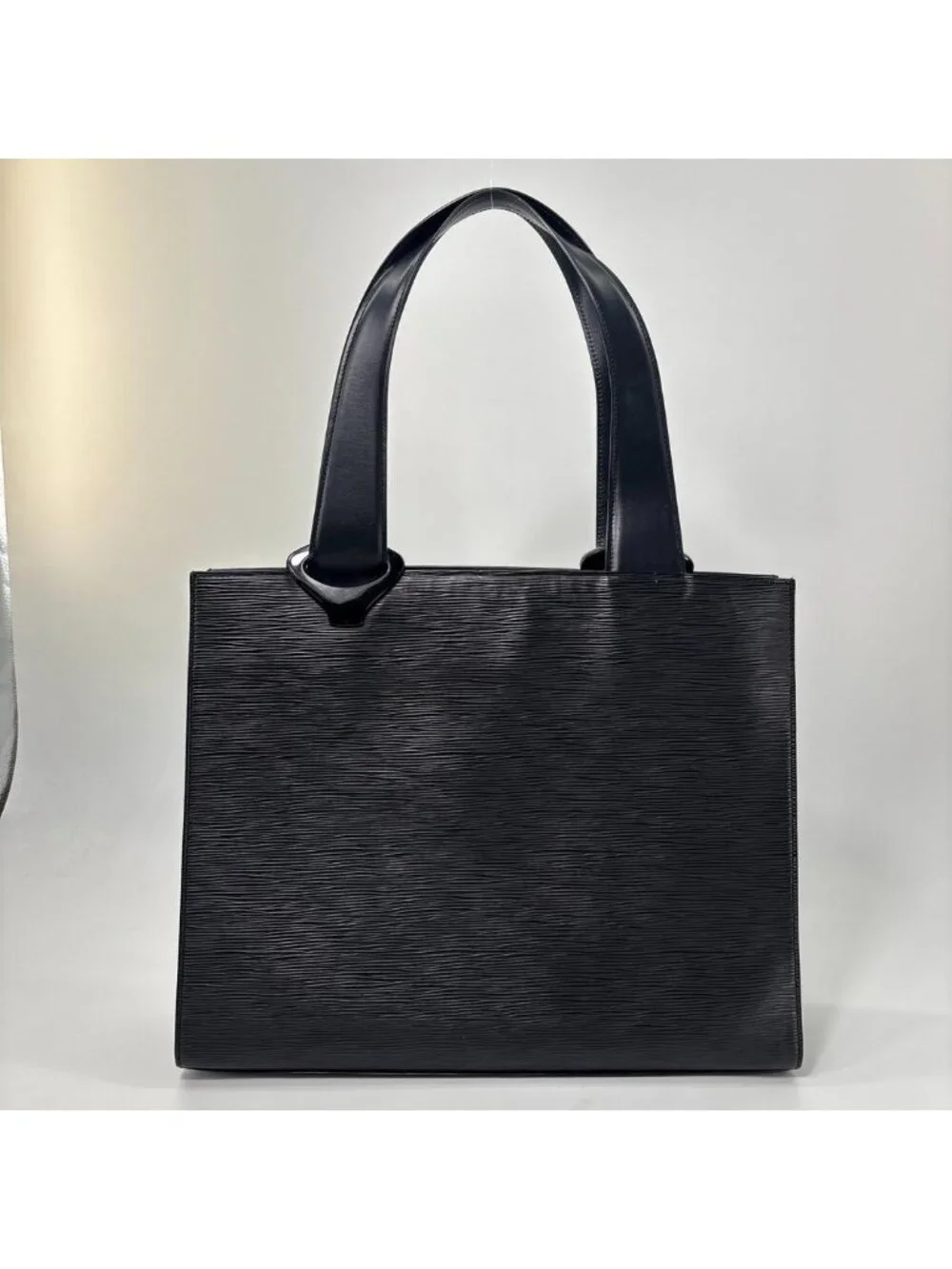 Louis Vuitton Epi Gemmo Black Business Tote Bag
